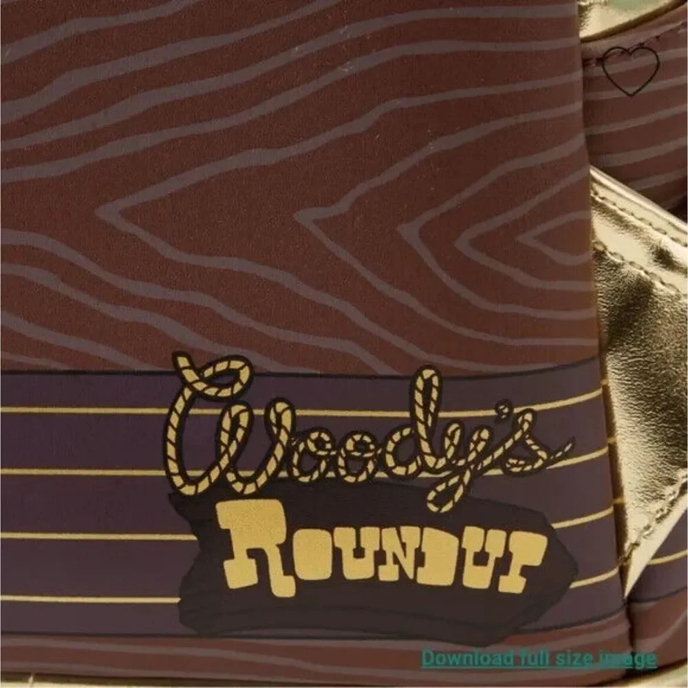 Loungefly Pixar Toy Story Woody Puppet Mini Backpack - Picture 5 of 6